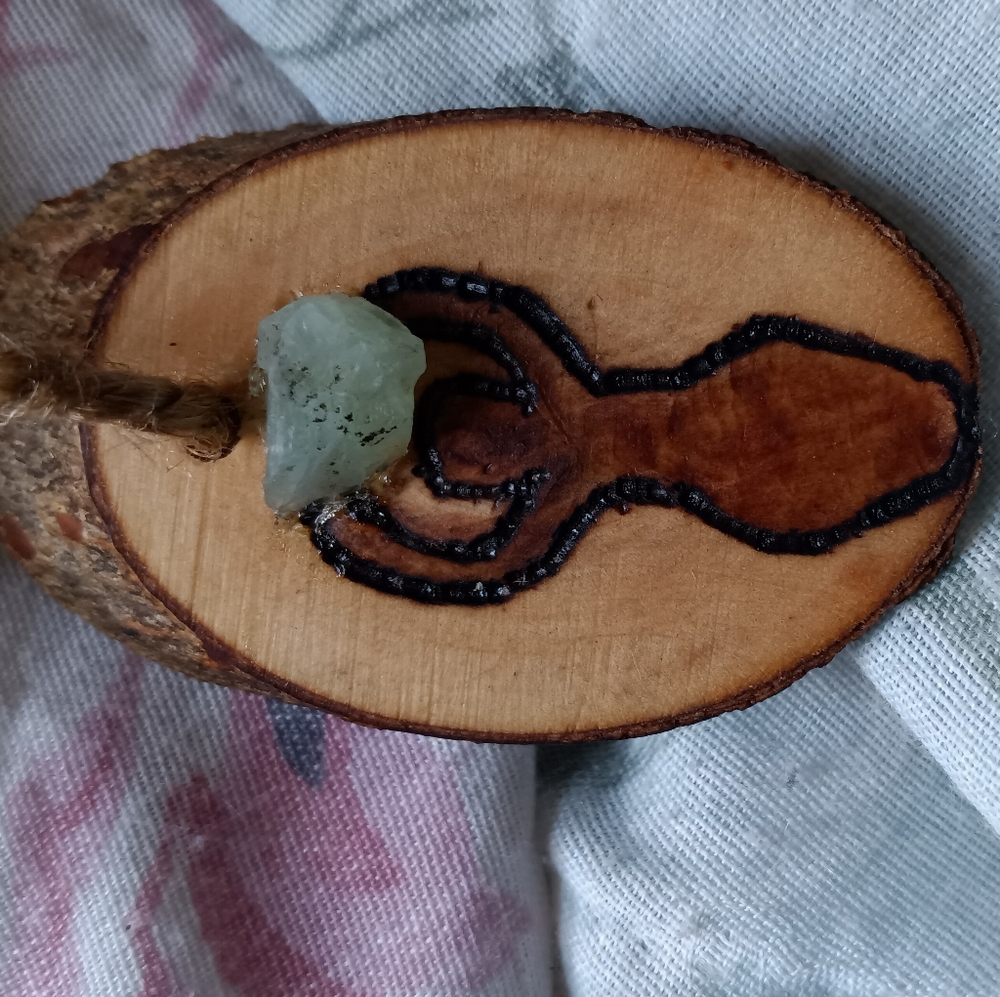 Handmade Goddess pendant